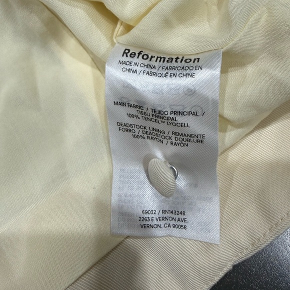 Reformation NEW Martha top blouse Size 6 - Picture 7 of 8